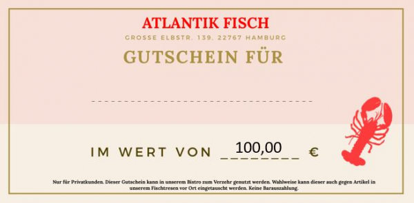 100 € BistrOceaN Gutschein